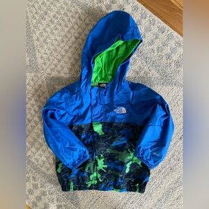 North face rain coat